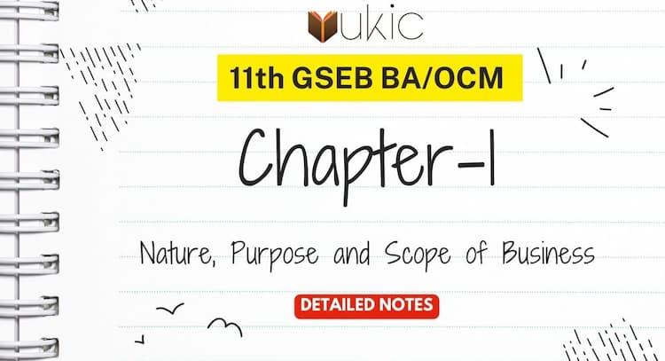 digital-product | 11th GSEB BA (OCM) CH-1: Detailed Notes